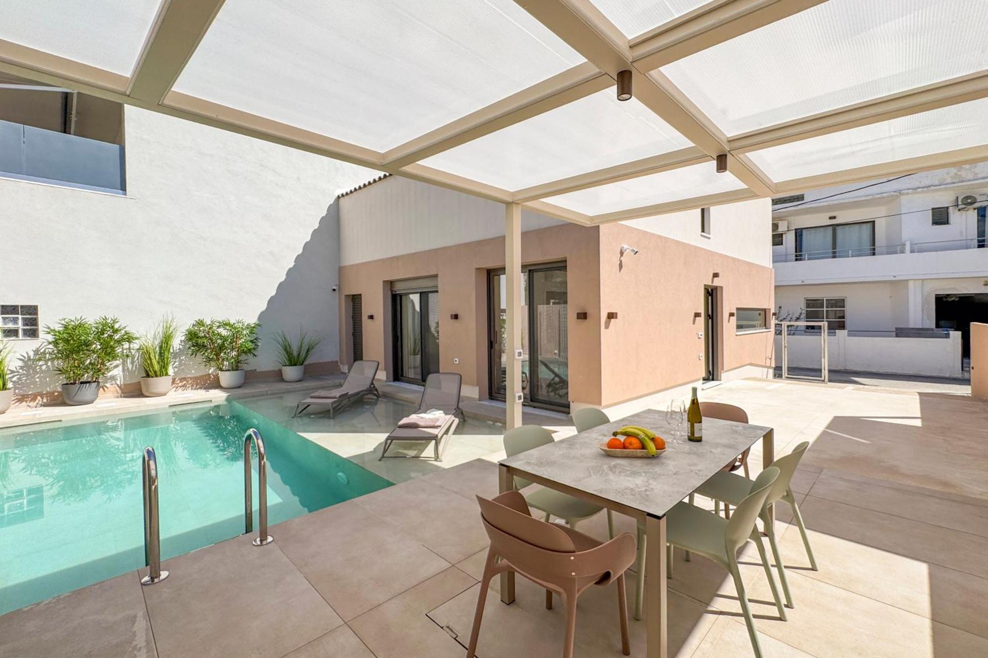 Orama Luxury Apartments Nea Kydonia Exterior foto